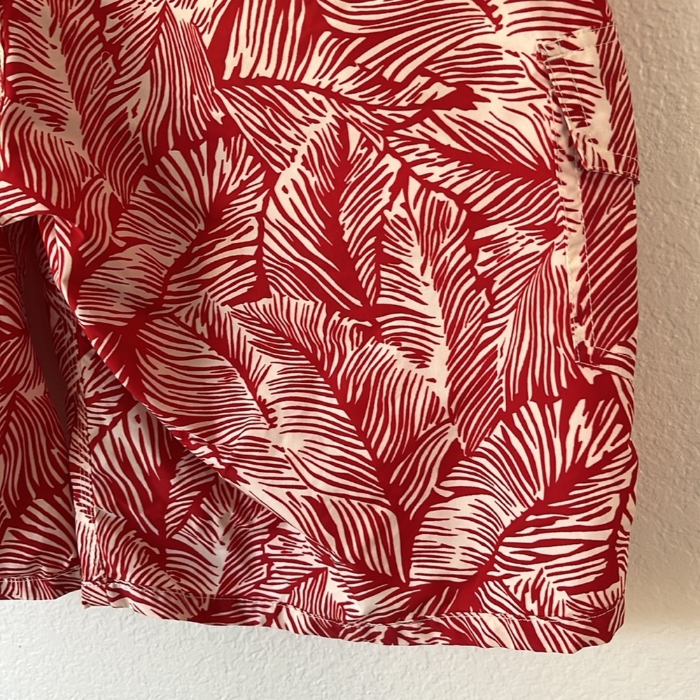 Polo by Ralph Lauren Red and White Swim Board Shorts - Picture 8 of 8